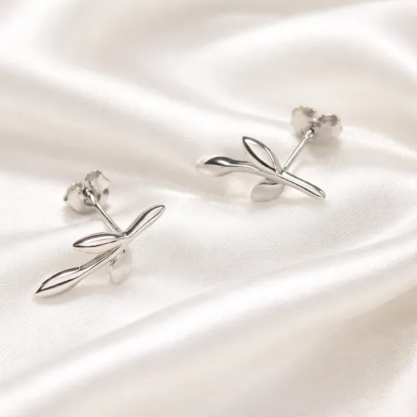 Silver Willow Studs